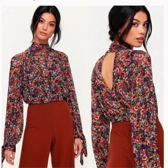 FREE PEOPLE All Dolled Up Blouse Size Small - Picture 1 of 13